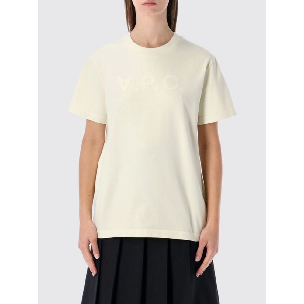 A.P.C. Women Organic Cotton T-Shirts With Logo A.P.C.